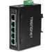 EAN 0710931161717 - Trendnet TI-PG50 switch No administrado Gigabit Ethernet (10/100/1000) Energía sobre Ethernet (PoE) Negro imagen 1