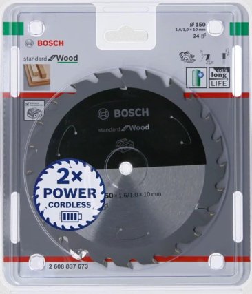 EAN 3165140958202 - Bosch 2 608 837 673 hoja de sierra circular 15 cm 1 pieza(s) imagen 2