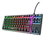 EAN 8713439258868 - Trust GXT 833 Thado TKL teclado Juego USB QWERTY Inglés de EE. UU. Negro imagen 1
