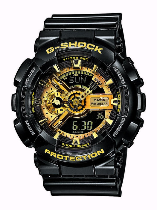 EAN 4971850943235 - Casio GA-110GB-1AER reloj Reloj de pulsera Masculino Cuarzo Negro imagen 1