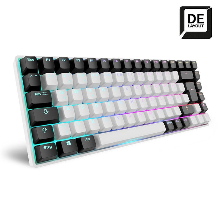 EAN 4044951039180 - Sharkoon SKILLER SGK50 S3 teclado Juego USB QWERTZ Alemán Blanco imagen 2