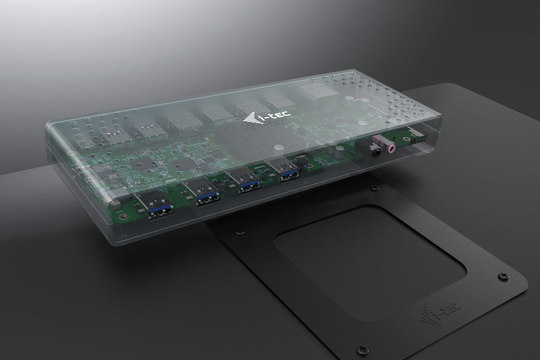 EAN 8595611702051 - i-tec CADUAL4KDOCK base para portátil y replicador de puertos Alámbrico USB 3.2 Gen 1 (3.1 Gen 1) Type-C  imagen 11