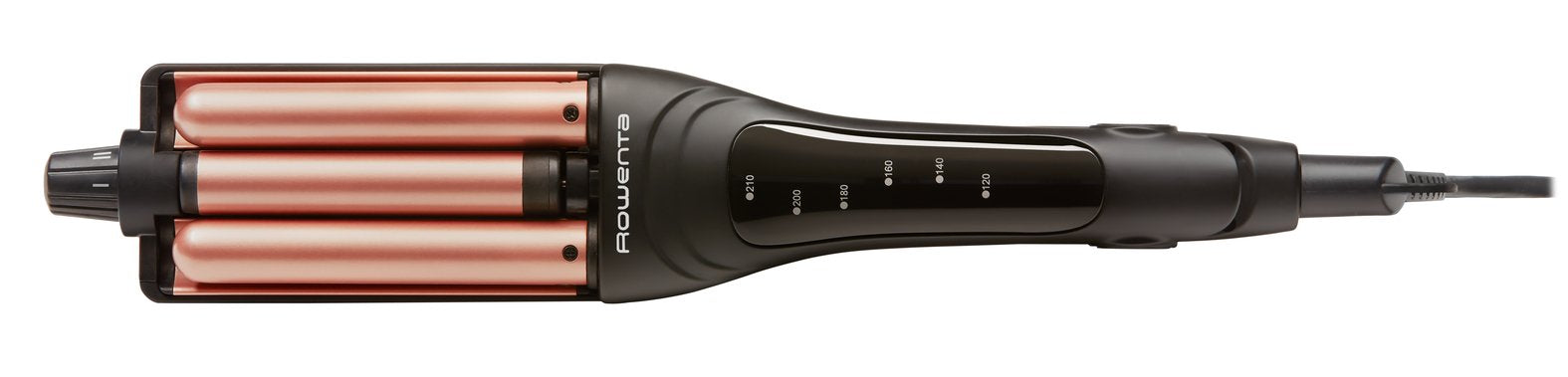 EAN 3121040070925 - Rowenta Waves Addict CF4710 Herramienta de peinado con múltiples accesorios Caliente Negro, Oro imagen 6