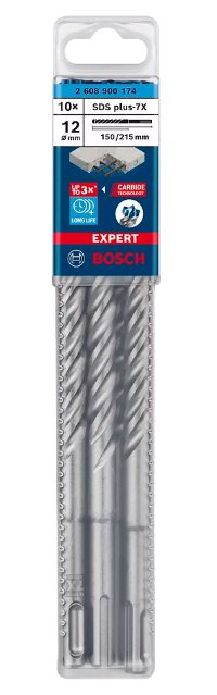 EAN 4059952532479 - Bosch Expert SDS plus-7X Hammer drill bit 10 pieza(s) imagen 2