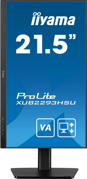 EAN 4948570124572 - iiyama ProLite XUB2293HSU-B7 pantalla para PC 54,6 cm (21.5") 1920 x 1080 Pixeles Full HD LED Negro imagen 2