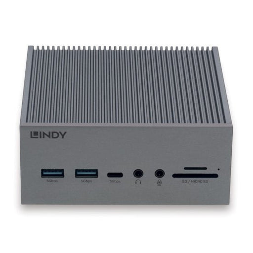 EAN 4002888433518 - Lindy 43351 base para portátil y replicador de puertos Acoplamiento USB 3.2 Gen 1 (3.1 Gen 1) Type-C Gris imagen 2