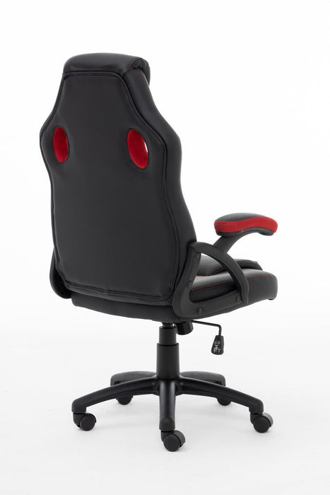 EAN 4251236201167 - Raptor Gaming 437764 silla para videojuegos Silla para videojuegos de PC Asiento acolchado Negro, Rojo imagen 4