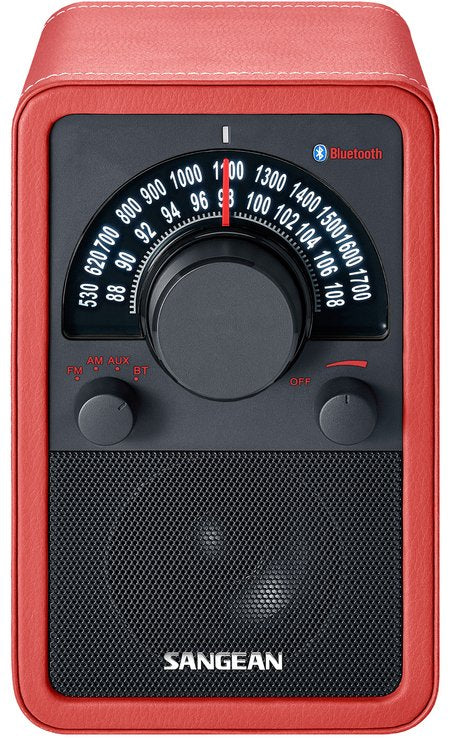 EAN 4711317993492 - Sangean WR-15BT Personal Analógica Rojo imagen 1