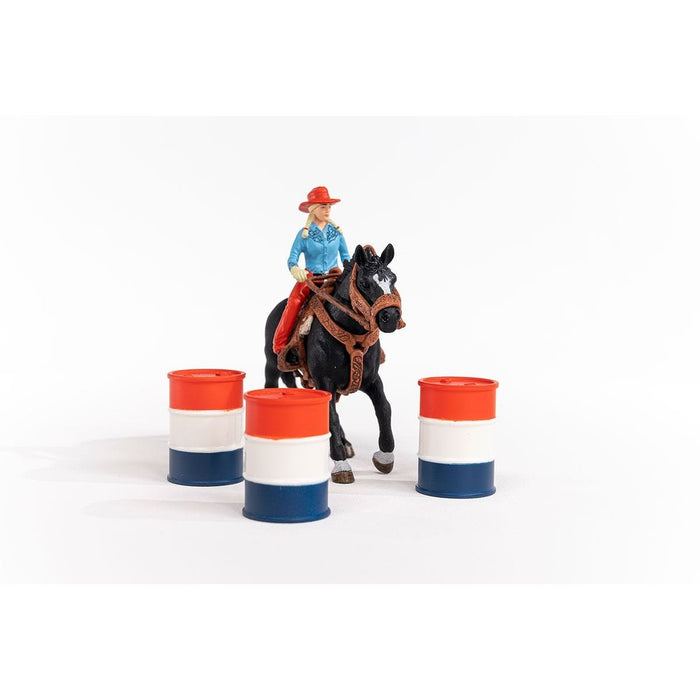 EAN 4059433473734 - schleich Cowgirl Barrel Racing Fun imagen 8