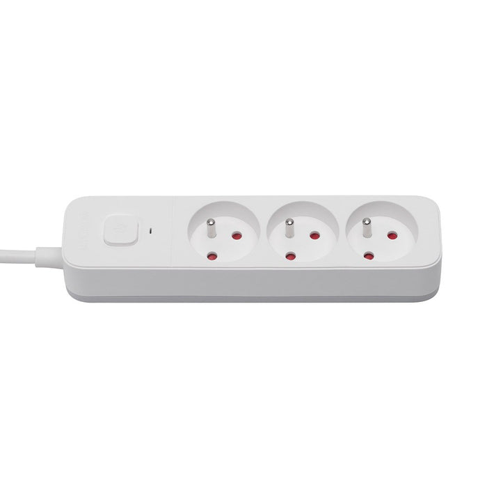 EAN 5901986047827 - Savio Surge Protective 3-socket power strip 1.5m white LZ-07 3 salidas AC Tipo F 1,5 m Blanco imagen 5