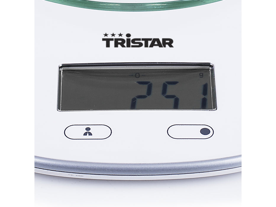 EAN 8713016022448 - Tristar KW-2445 báscula de cocina Blanco Báscula electrónica de cocina imagen 3