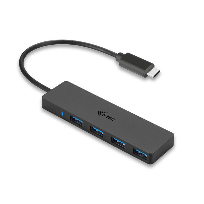 EAN 8595611701566 - i-tec Advance C31HUB404 hub de interfaz USB 3.2 Gen 2 (3.1 Gen 2) Type-C 5000 Mbit/s Negro imagen 1