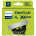 EAN 8720689016148 - Philips Norelco OneBlade QP440/50 accesorio para maquina de afeitar Cuchilla de afeitar imagen 2