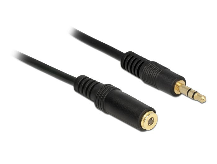 EAN 4043619837663 - DeLOCK 83766 cable de audio 2 m 3,5mm Negro imagen 1