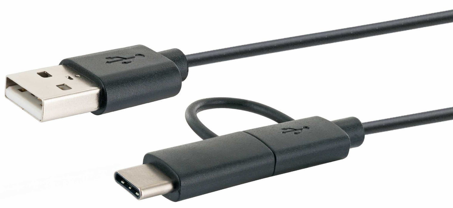 EAN 4004005021325 - Schwaiger CK 3112 cable USB USB 2.0 1 m USB A Micro-USB B Negro imagen 5