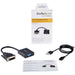 EAN 0065030850834 - StarTech.com DVI2VGAE adaptador de cable de vídeo 0,19 m Negro imagen 2