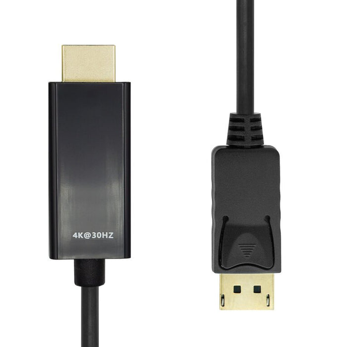 EAN 5714590008371 - ProXtend DP1.2-HDMI30-005 adaptador de cable de vídeo 5 m DisplayPort HDMI Negro imagen 1