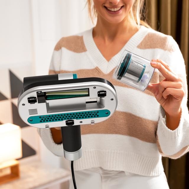 EAN 8435484055697 - Cecotec Conga RockStar 3000 Mattress aspiradora de mano Negro, Plata, Turquesa Sin bolsa imagen 6