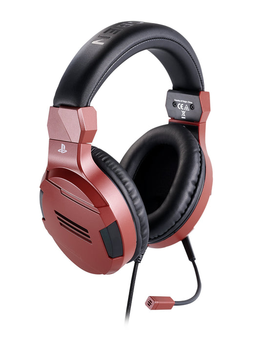 EAN 3499550381429 - Bigben Interactive PS4OFHEADSETV3R auricular y casco Auriculares Alámbrico Diadema Juego Rojo imagen 2