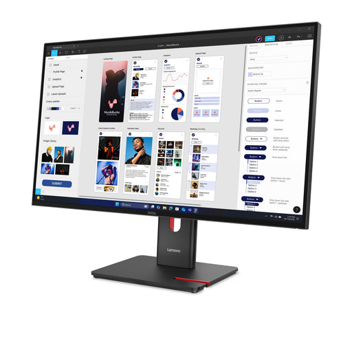 EAN 198156726681 - Lenovo ThinkVision T32UD-40 LED display 80 cm (31.5") 3840 x 2160 Pixeles 4K Ultra HD LCD Negro imagen 2