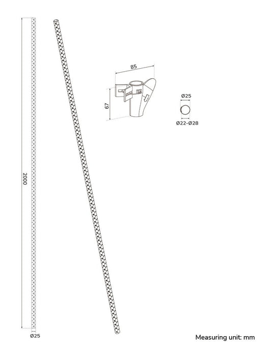 EAN 8721246340218 - Neomounts ADS06-142WH organizador de cables Escritorio Pasacables Negro 1 pieza(s) imagen 9