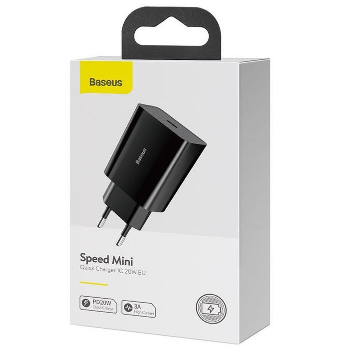 EAN 6953156201699 - Baseus Speed Mini Smartphone Negro Corriente alterna Carga rápida Interior imagen 10