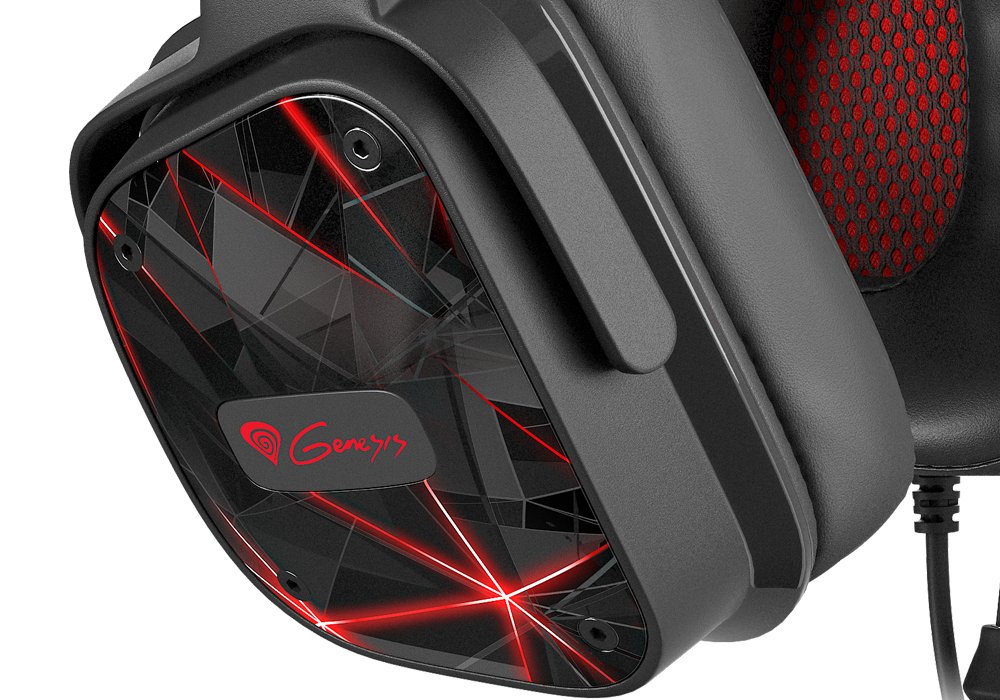 EAN 5901969407600 - GENESIS Argon 570 Auriculares Alámbrico Diadema Juego Negro, Rojo imagen 2