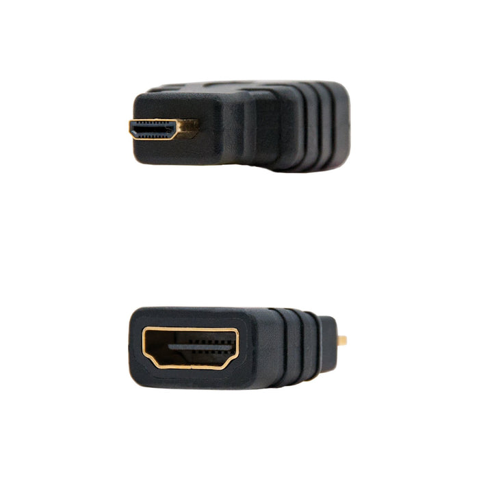 EAN 8433281006058 - Nanocable 10.15.1206 cambiador de género para cable HDMI Micro HDMI Negro imagen 3