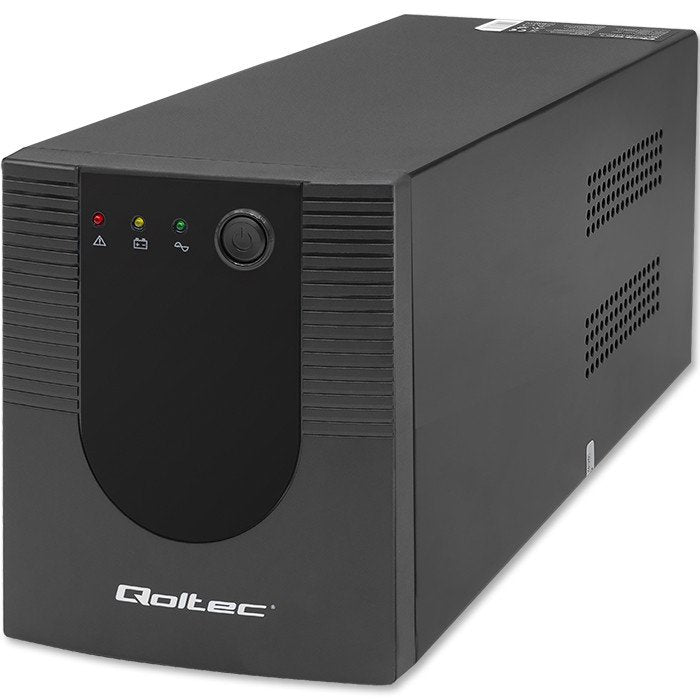 EAN 5901878537764 - Qoltec 53776 sistema de alimentación ininterrumpida (UPS) Línea interactiva 1,5 kVA 900 W 4 salidas AC imagen 1