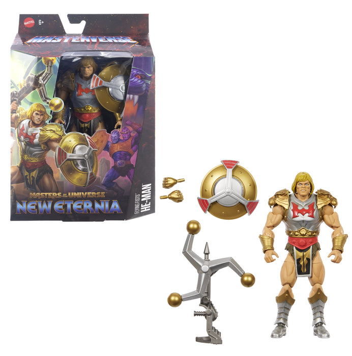 EAN 0194735264872 - Masters of the Universe Masterverse New Eternia Flying Fists He-Man imagen 6
