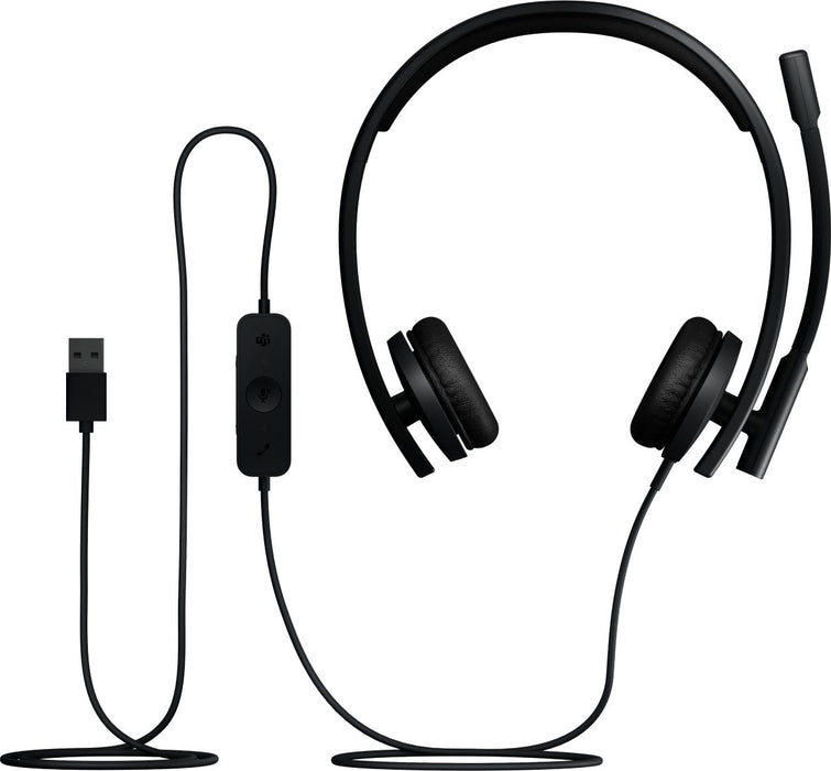 EAN 5099206122666 - Logitech H570e Auriculares Alámbrico Diadema Oficina/Centro de llamadas USB tipo A Negro imagen 5