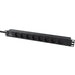 EAN 5715063053058 - Lanview LVR-2MDK-LIC-DK8 unidad de distribución de energía (PDU) 8 salidas AC 1U Negro imagen 2
