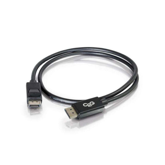 C2g 10ft 8k Displayport Cable With Latches M/M Cable Displayport Displayport (M) A Displayport (M) 3.05 M Trabado Negro