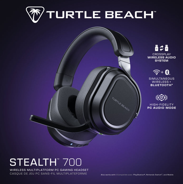 EAN 0731855051021 - Turtle Beach Stealth 700 Auriculares Alámbrico Diadema Juego Bluetooth Negro, Gris imagen 12