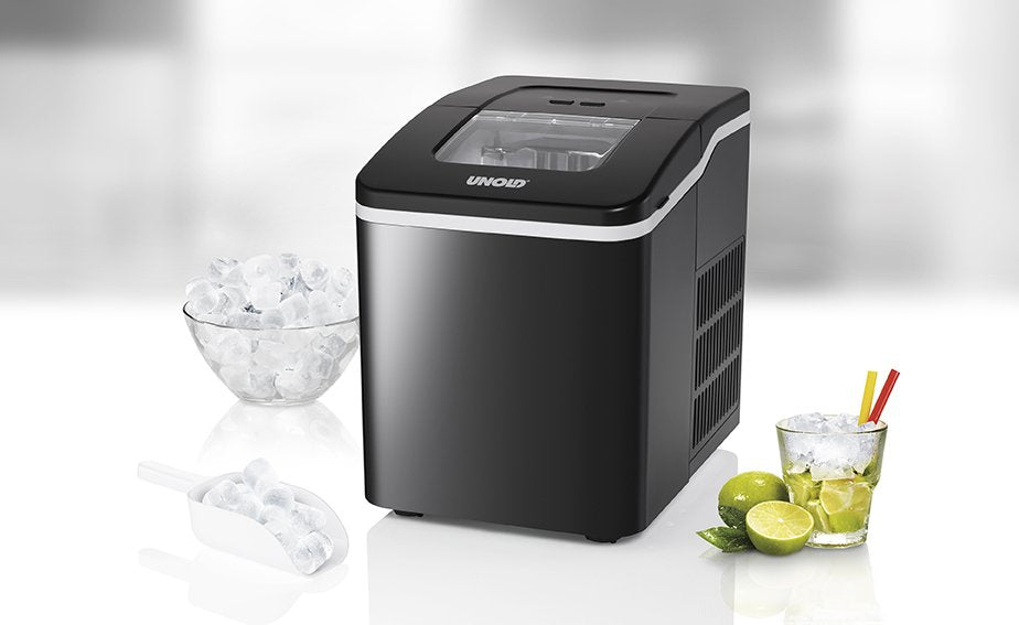 EAN 4011689489358 - Unold 48935 máquina de cubo de hielo Máquina para hacer cubitos de hielo portátil 120 W Negro imagen 8