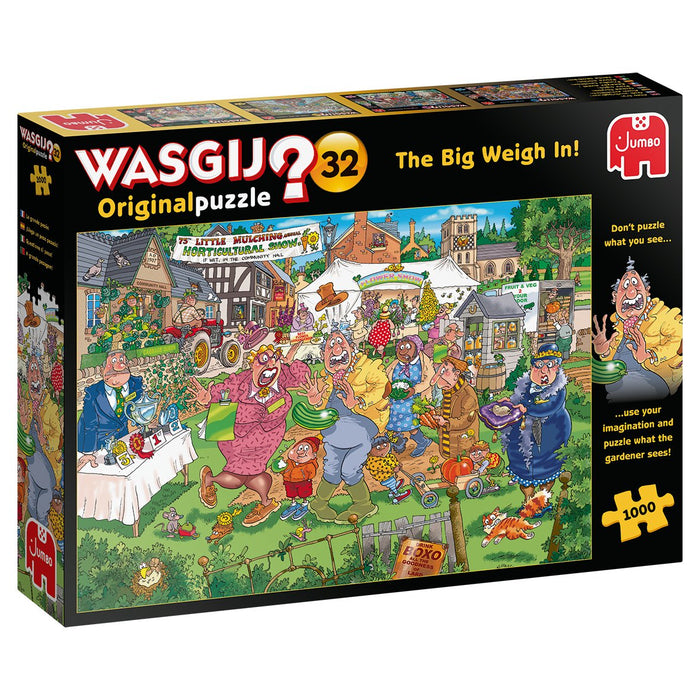 EAN 8710126191705 - Wasgij Original 32 1000pcs Puzzle rompecabezas 1000 pieza(s) Cómics imagen 1