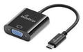 EAN 4260664877707 - MediaRange MRCS229 adaptador de cable de vídeo 0,2 m USB Tipo C VGA (D-Sub) Negro imagen 1