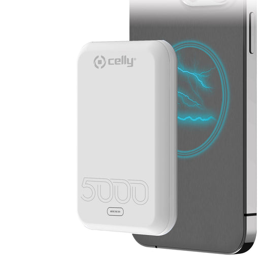 EAN 8021735197751 - Celly MAGPB5000EVOWH batería externa 5000 mAh Cargador inalámbrico Blanco imagen 2