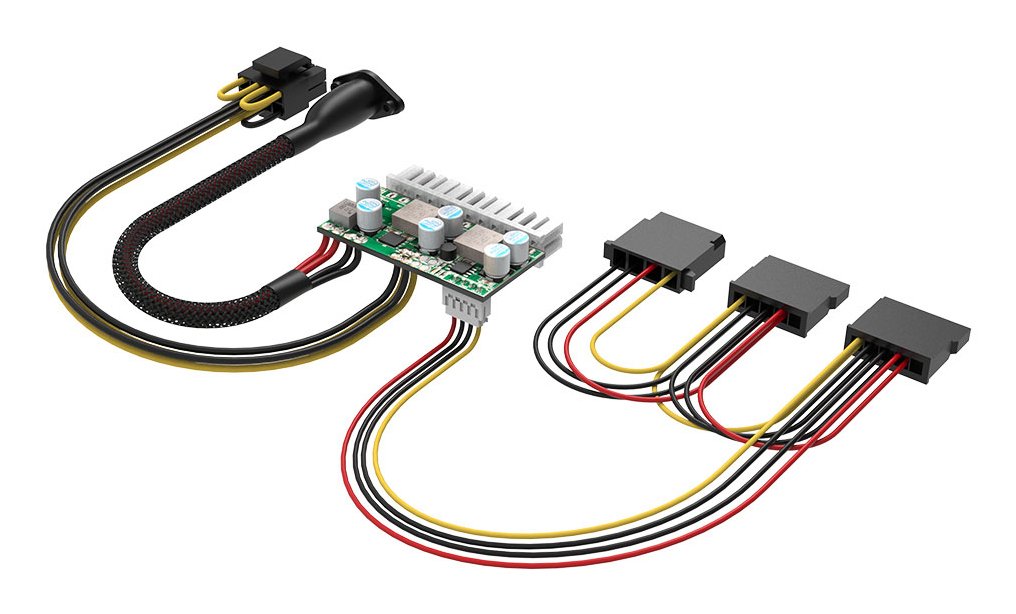 EAN 4710679552798 - Akasa Compact Power 200 adaptador e inversor de corriente Interior 180 W Multicolor imagen 3