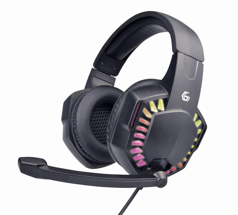 EAN 8716309117418 - Gembird GHS-06 auricular y casco Auriculares Alámbrico Diadema Juego USB tipo A Negro imagen 1