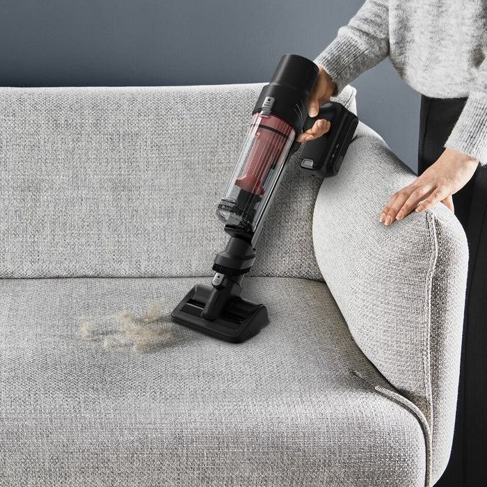 EAN 3221616113435 - Rowenta RH6A71 Aspiradora escoba 2 en 1 Batería Secar Sin bolsa Aluminio, Rojo imagen 7