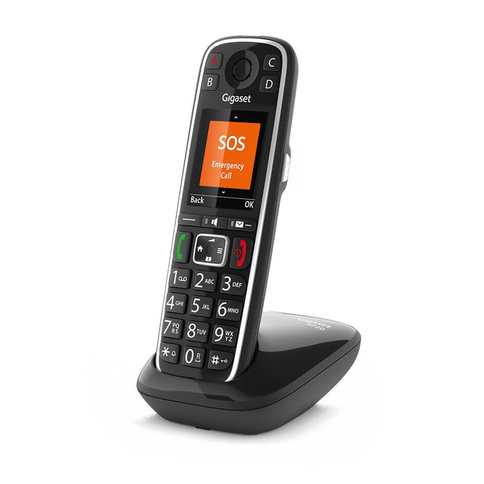 EAN 4250366859330 - Gigaset E720 Teléfono DECT/analógico Identificador de llamadas Negro imagen 5