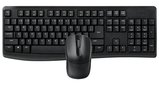 EAN 6940056121707 - Rapoo X1800Pro teclado Ratón incluido Universal RF inalámbrico QWERTY Negro imagen 1