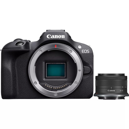 EAN 4549292214598 - Canon EOS R100 + RF-S 18-45mm F4.5-6.3 IS STM Kit MILC 24,1 MP CMOS 6000 x 4000 Pixeles Negro imagen 1