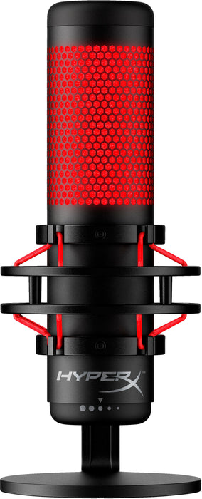 EAN 0196188049471 - HyperX QuadCast - USB Microphone (Black-Red) - Red Lighting Micrófono para PC imagen 1