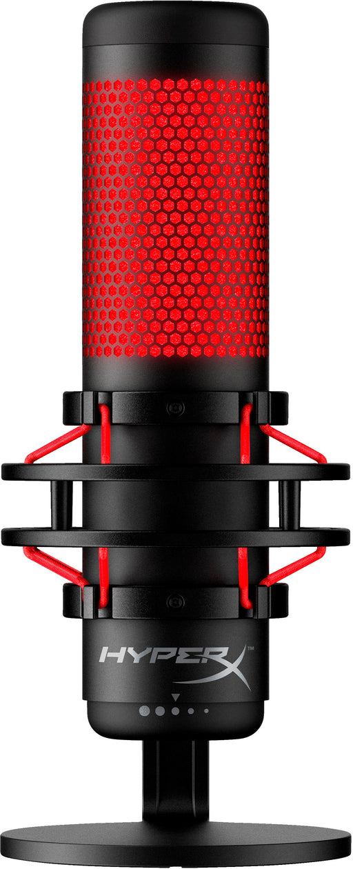 EAN 0196188049471 - HyperX QuadCast - USB Microphone (Black-Red) - Red Lighting Micrófono para PC imagen 1