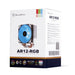 EAN 4710679810126 - Silverstone AR12 RGB Procesador Enfriador 12 cm Negro, Acero inoxidable, Blanco imagen 7