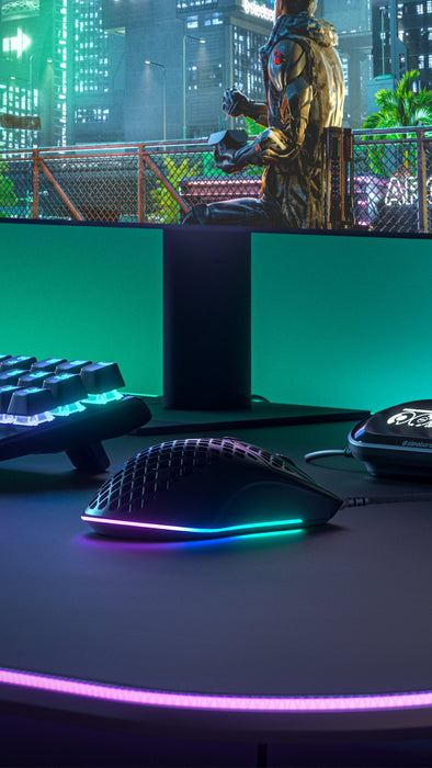 EAN 5707119047548 - Steelseries Aerox 3 ratón Juego mano derecha USB Tipo C Óptico 8500 DPI imagen 5