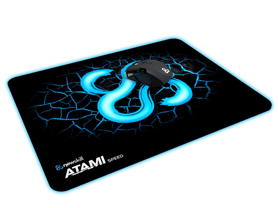 EAN 8435443700088 - Newskill Gaming Atami Speed – Tappetino Gaming, grande, colore: blu/nero Alfombrilla de ratón para juegos imagen 5