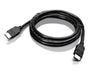 EAN 0887037486515 - Lenovo 2.0m HDMI cable HDMI 2 m HDMI tipo A (Estándar) Negro imagen 1